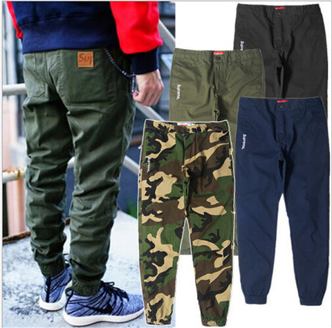 2016 New Fashion Brand Cargo Pants Camo Joggers Mens Calca Swag jeans Hiphop Chino Trousers Skateboard Streetwears-Low Cost Product-Low Cost Product