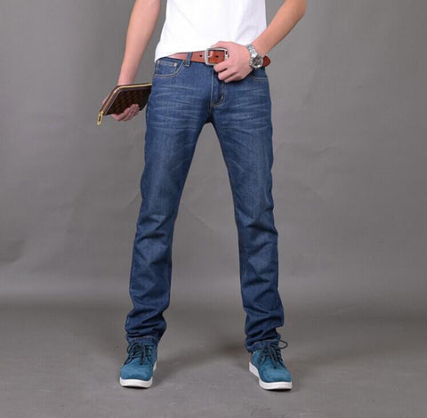 New Arrival Famous Brand Jeans For Men Cheap Jeans China Straigh Regular Fit Denim Jeans Pants Classic Blue Colour Size 28 To 38-Low Cost Product-Low Cost Product