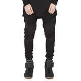 Famous Brand Men Straight Slim Fit Biker Jeans Pant Denim Trousers Jeans Men Biker Denim skinny Jeans Men Free Shipping-Low Cost Product-Low Cost Product