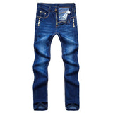 2016 male black skinny jeans shorts men's clothing trend slim small trousers male casual trousers Large size 27-36-Low Cost Product-Low Cost Product