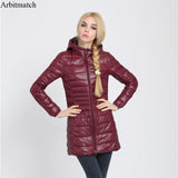 Arbitmatch Women Coat Winter Jacket Women 90% Duck Down Outwear Lady Parka Ultra-light Long Elegant Outwear Fashion Down Parka-Low Cost Product-Low Cost Product
