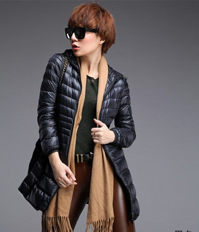 Arbitmatch Women Coat Winter Jacket Women 90% Duck Down Outwear Lady Parka Ultra-light Long Elegant Outwear Fashion Down Parka-Low Cost Product-Low Cost Product