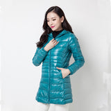 Arbitmatch Women Coat Winter Jacket Women 90% Duck Down Outwear Lady Parka Ultra-light Long Elegant Outwear Fashion Down Parka-Low Cost Product-Low Cost Product