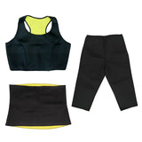 Hot Selling Women Neoprene Body Shaper Set Slim Waist Vest Pants Belt Yoga Shapers Slimming Wraps-Low Cost Product-Low Cost Product