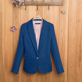 NEW blazer women suit blazer foldable brand jacket made of cotton & spandex with lining Vogue refresh blazers-Low Cost Product-Low Cost Product