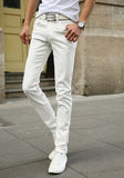 2016 New Fashion Men's Casual Stretch Skinny Jeans Trousers Tight Pants Solid Colors-Low Cost Product-Low Cost Product