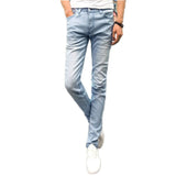 2016 male black skinny jeans shorts men's clothing trend slim small trousers male casual trousers Large size 27-36-Low Cost Product-Low Cost Product