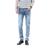 2016 male black skinny jeans shorts men's clothing trend slim small trousers male casual trousers Large size 27-36-Low Cost Product-Low Cost Product