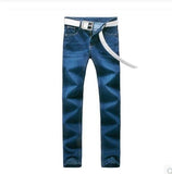 2016 male black skinny jeans shorts men's clothing trend slim small trousers male casual trousers Large size 27-36-Low Cost Product-Low Cost Product