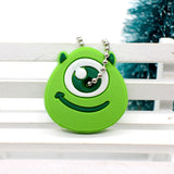 Cartoon Anime Minion Cute Owl Key Cover TO.US Bear Mickey Keychain Silicone Hello Kitty Holder porte clef Ring cat cap chain-Low Cost Product-Low Cost Product