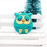 Cartoon Anime Minion Cute Owl Key Cover TO.US Bear Mickey Keychain Silicone Hello Kitty Holder porte clef Ring cat cap chain-Low Cost Product-Low Cost Product