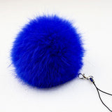 fur pom keychain Real Rabbit Fur Ball Key chains fur keyring porte clef llaveros Key Chain For Bag Charm navidad regalos-Low Cost Product-Low Cost Product
