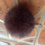 fur pom keychain Real Rabbit Fur Ball Key chains fur keyring porte clef llaveros Key Chain For Bag Charm navidad regalos-Low Cost Product-Low Cost Product