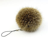 fur pom keychain Real Rabbit Fur Ball Key chains fur keyring porte clef llaveros Key Chain For Bag Charm navidad regalos-Low Cost Product-Low Cost Product