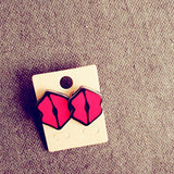 Many New Designs Animal Rabbit Monkey Fruit Month Small Acrylic Stud Earrings For Women Night Club Punk Jewelry Accessories-Low Cost Product-Low Cost Product