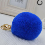 2016 New 16 Color Trinket Keychain Pompons Keychains Fur Keychain Fluffy Key Chains for Cars Keyrings trinkets pom pom keychain-Low Cost Product-Low Cost Product