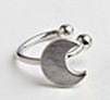 New Fashion star moon heart clip stud earring gift for women girl Wholesale E2644-Low Cost Product-Low Cost Product