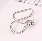 2016 New Fashion Hot Selling Pendientes Jewelry Rhinestone Flowers Star Heart Clip Earrings For Women-Low Cost Product-Low Cost Product