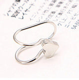 2016 New Fashion Hot Selling Pendientes Jewelry Rhinestone Flowers Star Heart Clip Earrings For Women-Low Cost Product-Low Cost Product