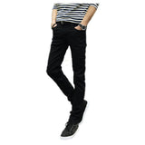 2016 male black skinny jeans shorts men's clothing trend slim small trousers male casual trousers Large size 27-36-Low Cost Product-Low Cost Product