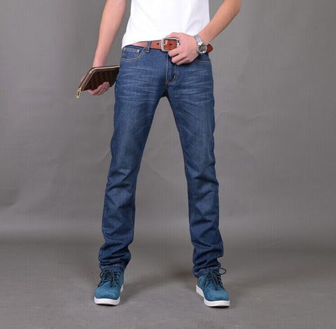 New Arrival Famous Brand Jeans For Men Cheap Jeans China Straigh Regular Fit Denim Jeans Pants Classic Blue Colour Size 28 To 38-Low Cost Product-Low Cost Product